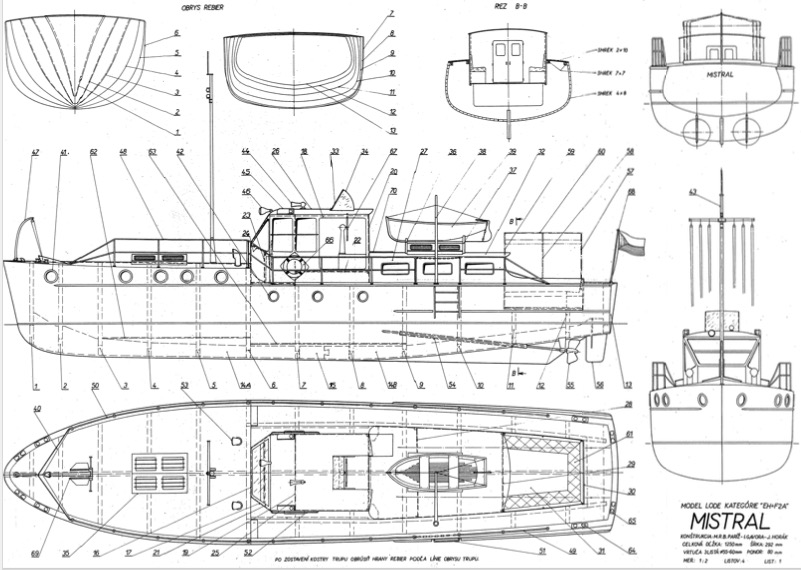 Trainer Model Airplane Plans