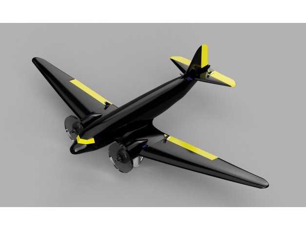 3D Printable airplane plans