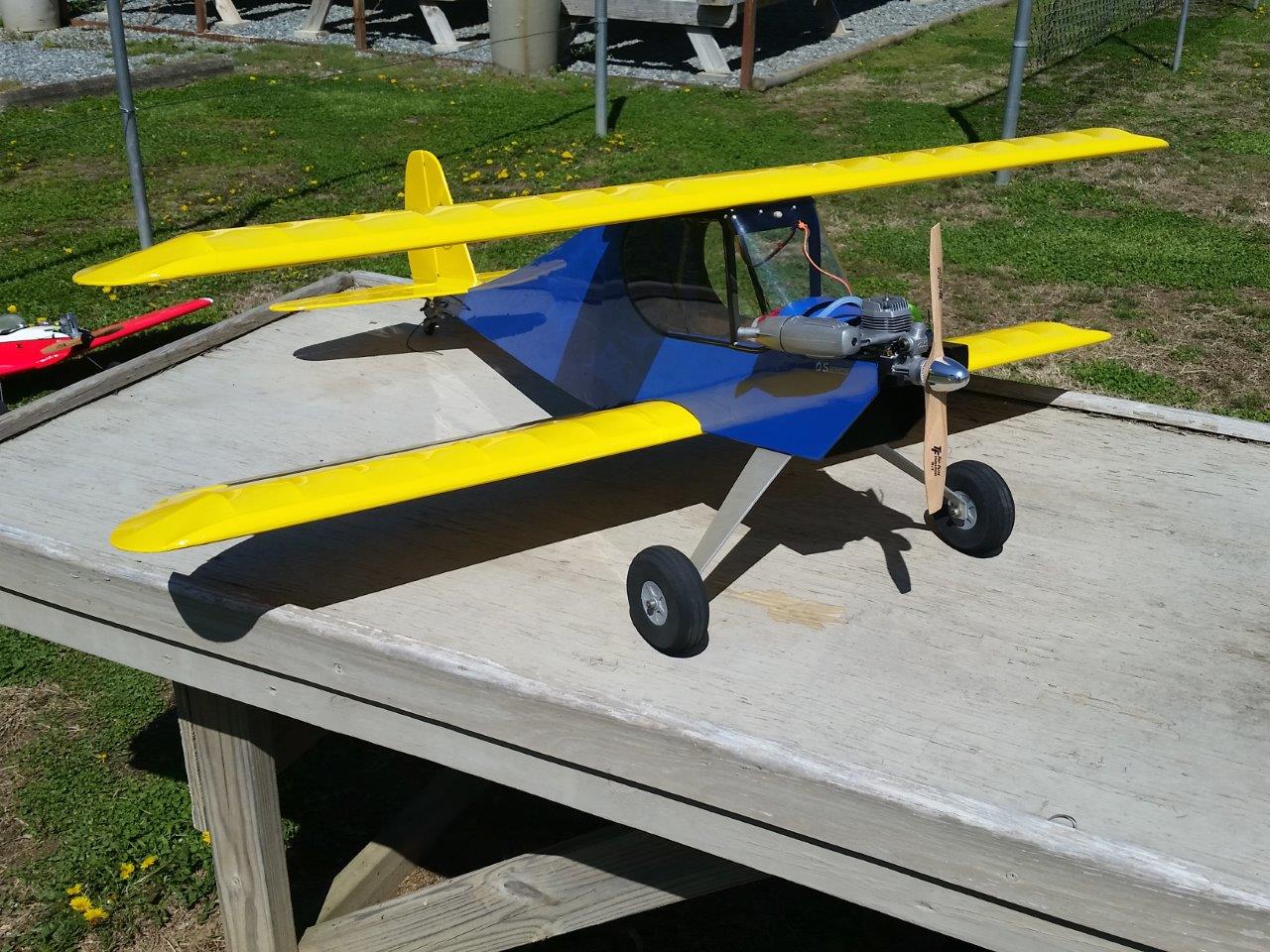 Semi Scale RC Radio Remote Control Model Airplane Plans