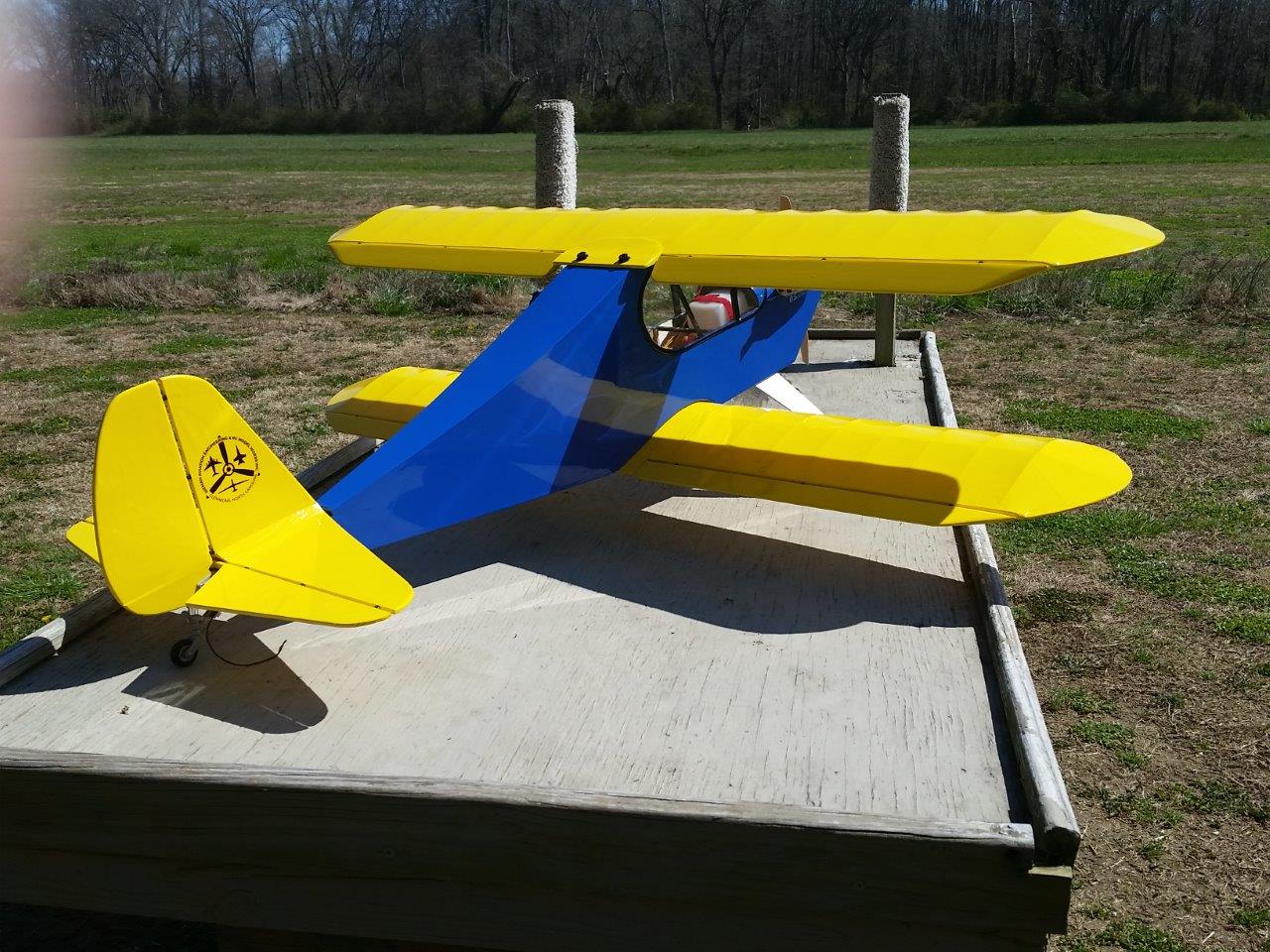 Semi Scale RC Radio Remote Control Model Airplane Plans