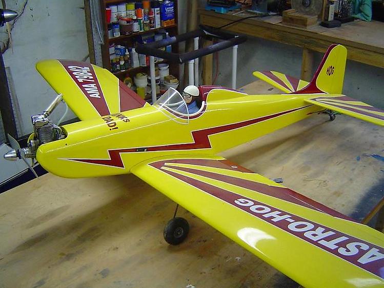 Semi Scale RC Radio Remote Control Model Airplane Plans