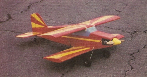 Semi Scale RC Radio Remote Control Model Airplane Plans