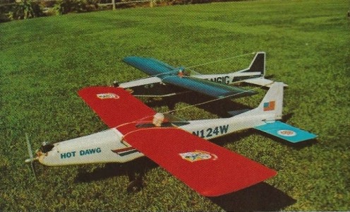 Semi Scale RC Radio Remote Control Model Airplane Plans
