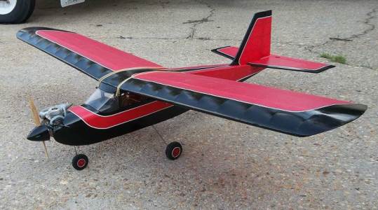 Semi Scale RC Radio Remote Control Model Airplane Plans