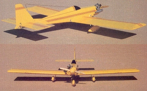 Semi Scale RC Radio Remote Control Model Airplane Plans