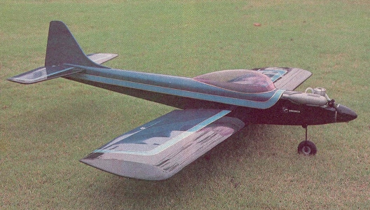 Semi Scale RC Radio Remote Control Model Airplane Plans