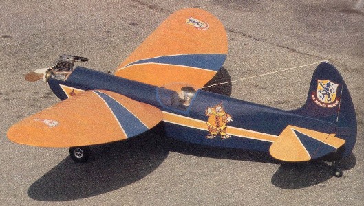 Semi Scale RC Radio Remote Control Model Airplane Plans