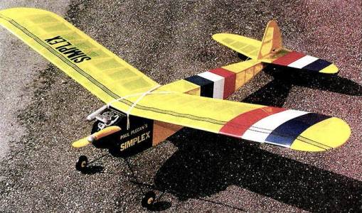 Semi Scale RC Radio Remote Control Model Airplane Plans