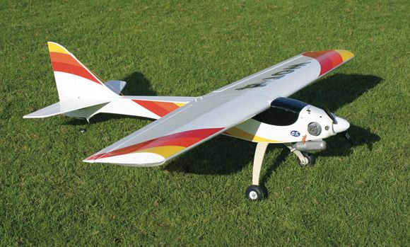 Semi Scale RC Radio Remote Control Model Airplane Plans
