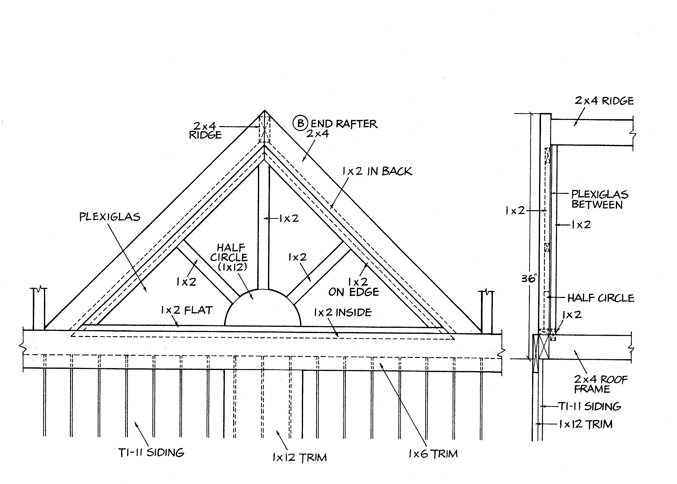 Free Gable Shed Plans, Part 2