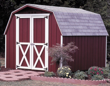 SAMPLE Shed Plans 17, 8x12 Gambrel Roof, Medium Shed, DOWNLOAD